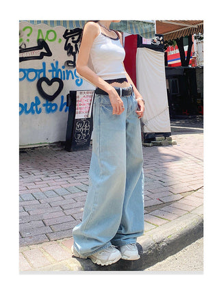 Jobelle - Streetwear baggy byxor - Y2K-stil