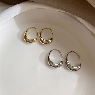 Micara - Curvy Hoops - Örhängen