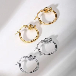 Micara - Knotty Hoops - Örhängen