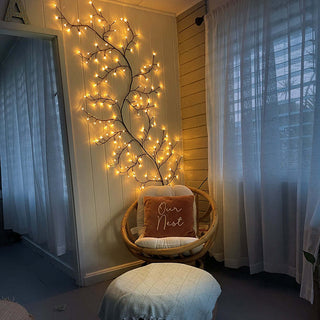 TreeLight - Vägglampor med trädinspirerad design